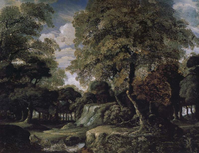 Jan van der Heyden Forest landscape Norge oil painting art